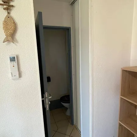 T3 Climatisee Pour 6 Avec Piscine Et Parking Au Cap D'agde - Fr-1-607-239 آجد